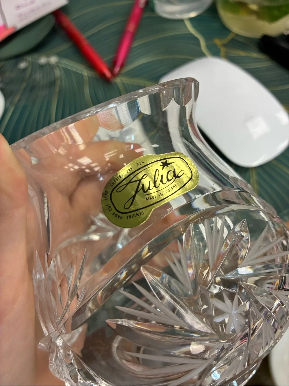 DIY Julia Crystal Clear‎ Cut-Glass Lantern - Clear